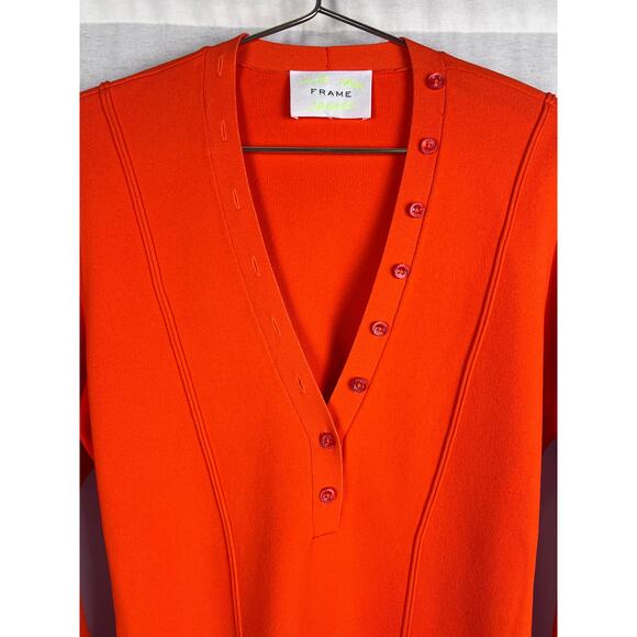 Frame x Julia Sarr Jamois Dress Cutout Knit Mini ASO Simone Ashley Sexy Baddie - Picture 5 of 9